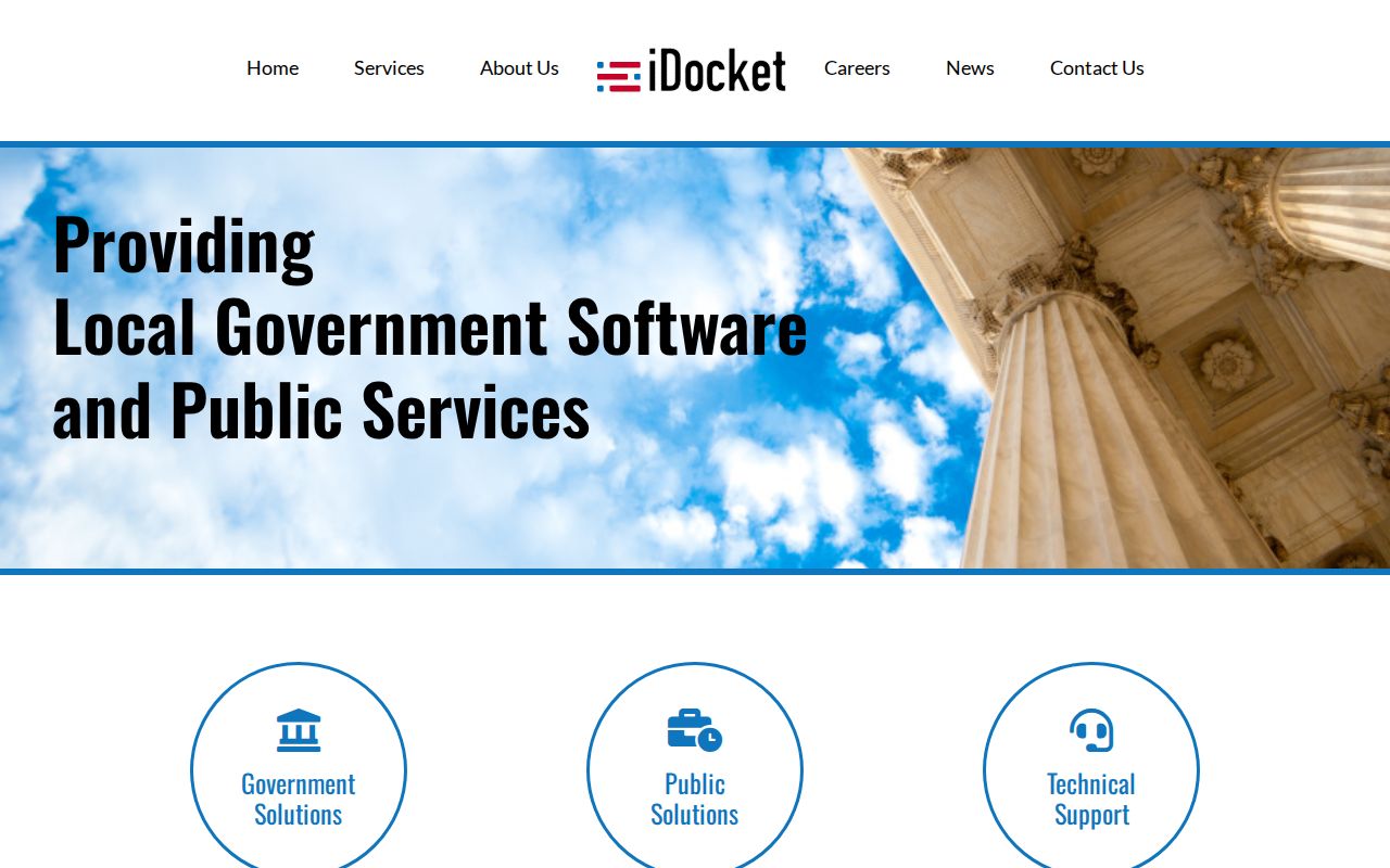 Irion County criminal case iDocket index access